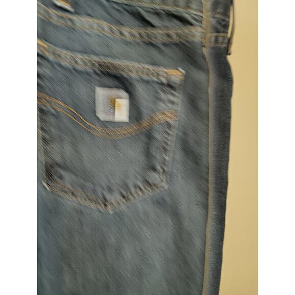 Carhartt Men's Relaxed Fit Jeans Construction Worker Medium Wash Size 46X30 - Picture 5 of 5